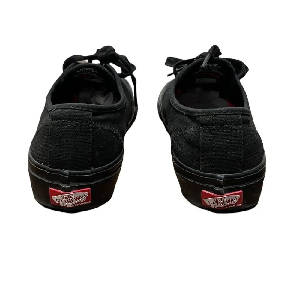 Vans Black Sneakers Size 5
